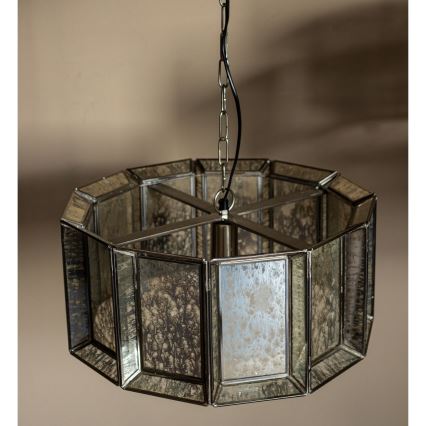 PTMD - Závesný luster ANTIQUE na reťazi 1xE27/40W/230V, priemer 46 cm