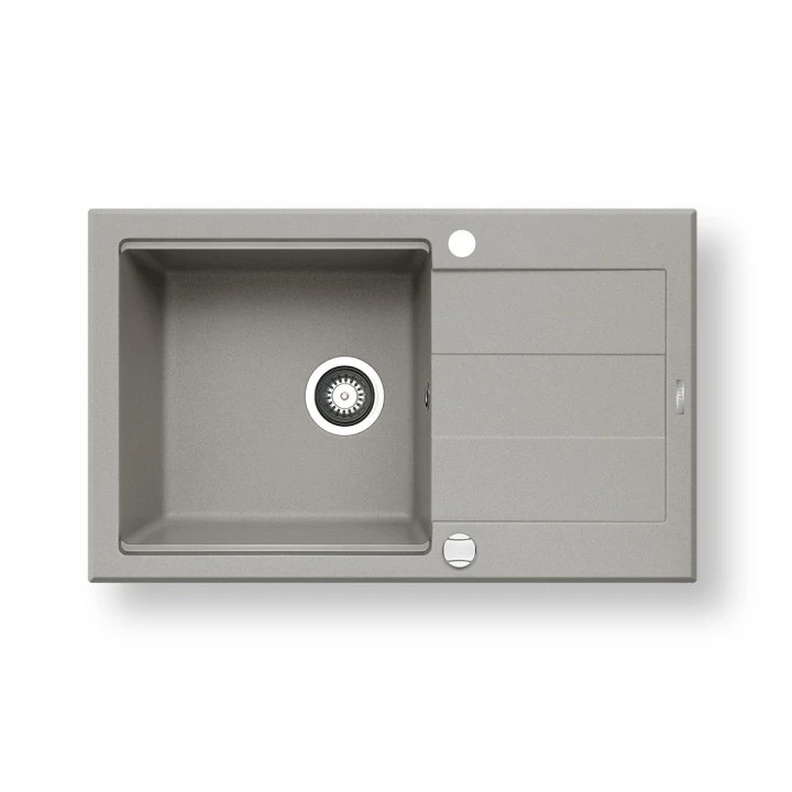 Pyramis 70083801 - Kuchynský drez SPARTA PLUS LUX 78x48 cm granit/sivá