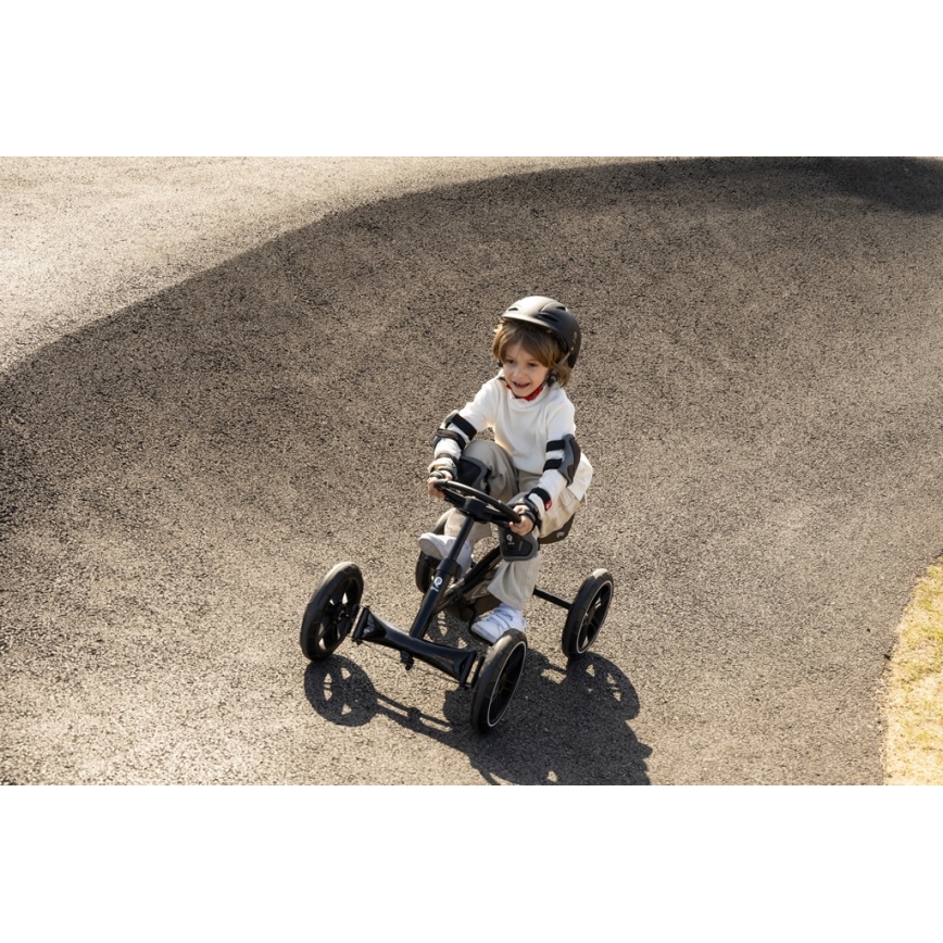 QPlay - Detská štvorkolka GO KART čierna