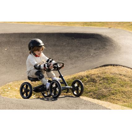 QPlay - Detská štvorkolka GO KART čierna