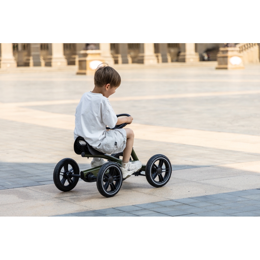 QPlay - Detská štvorkolka GO KART čierna