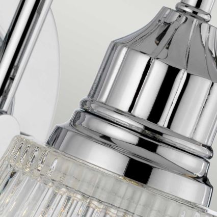 Quintiesse - LED Kúpeľňové nástenné svietidlo ADDISON 1xG9/3W/230V IP44 lesklý chróm