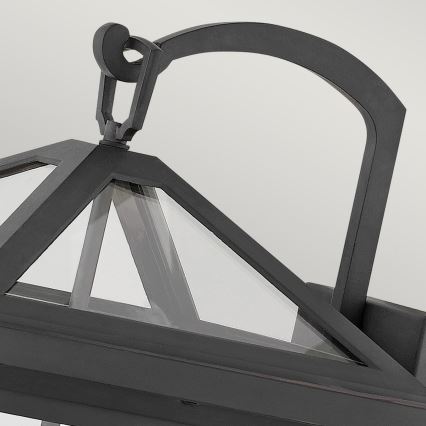 Quintiesse - Vonkajšie nástenné svietidlo ALFORD L 3xE14/40W/230V IP44 čierna