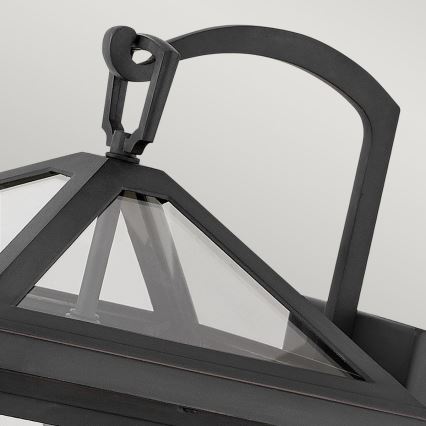 Quintiesse - Vonkajšie nástenné svietidlo ALFORD M 2xE14/40W/230V IP44 čierne