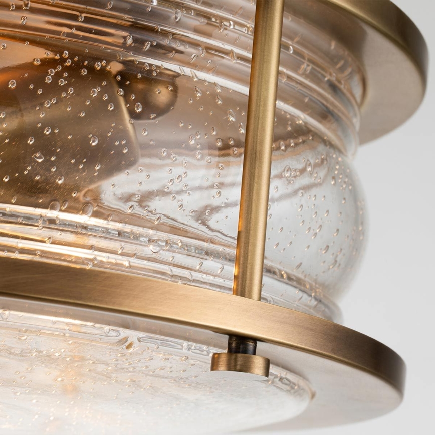 Quintiesse - Kúpeľňové stropné svietidlo ASHLAND 2xE27/60W/230V priemer 30,5 cm IP44 zlaté