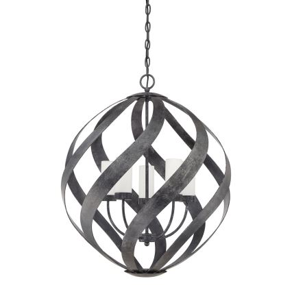 Quintiesse - Vonkajší luster na reťazi BLACKSMITH 5xE14/40W/230V pr. 66,4 cm IP44 čierny