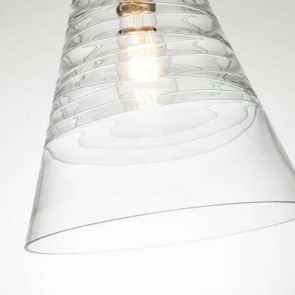 Quintiesse - Luster na reťazi ELMORE 1xE27/60W/230V zlatý