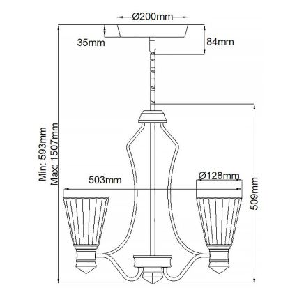 Quintiesse - LED kúpeľňový luster na tyči KAYVA LED/24W/230V IP44 lesklý chróm