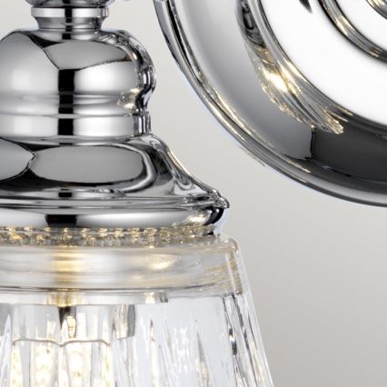 Quintiesse - LED kúpeľňové nástenné svietidlo KEYNES 2xG9/3W/230V IP44 lesklý chróm