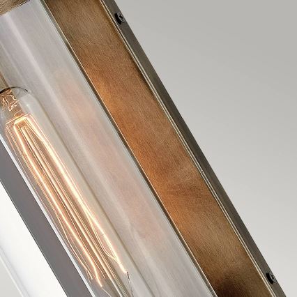 Quintiesse - Vonkajšie nástenné svietidlo PEARSON M 1xE27/60W/230V IP44 bronzové