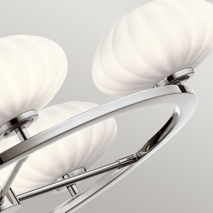 Quintiesse - LED kúpeľňový luster na tyči PIM 5xG9/3W/230V pr. 71,1 cm IP44 lesklý chróm
