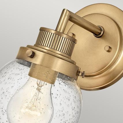 Quintiesse - Kúpeľňové nástenné svietidlo POPPY 1xE27/60W/230V IP44 zlaté