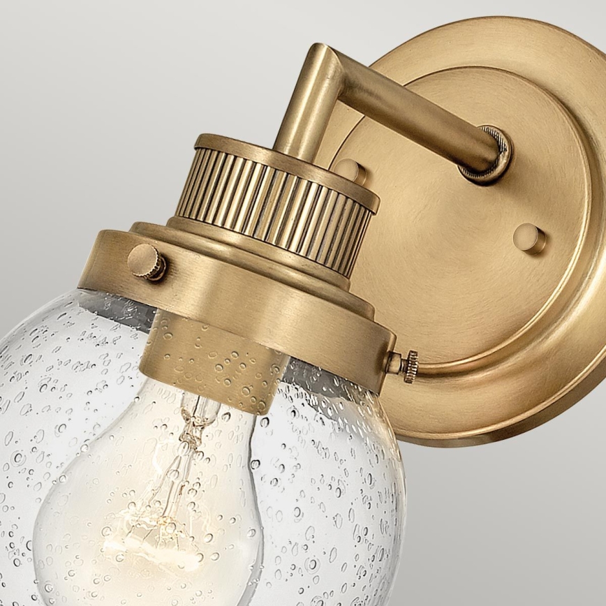 Quintiesse - Kúpeľňové nástenné svietidlo POPPY 1xE27/60W/230V IP44 zlaté