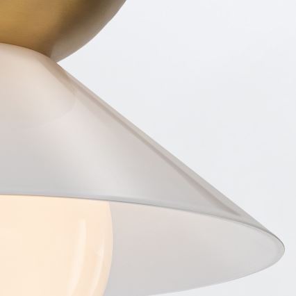 Quintiesse - Stropné svietidlo SAUCER 1xE27/40W/230V pr. 36,6 cm zlaté