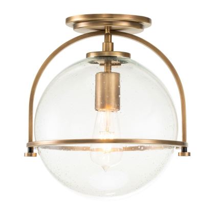 Quintiesse - Stropné svietidlo SOMERSET 1xE27/60W/230V pr. 28,2 cm zlaté