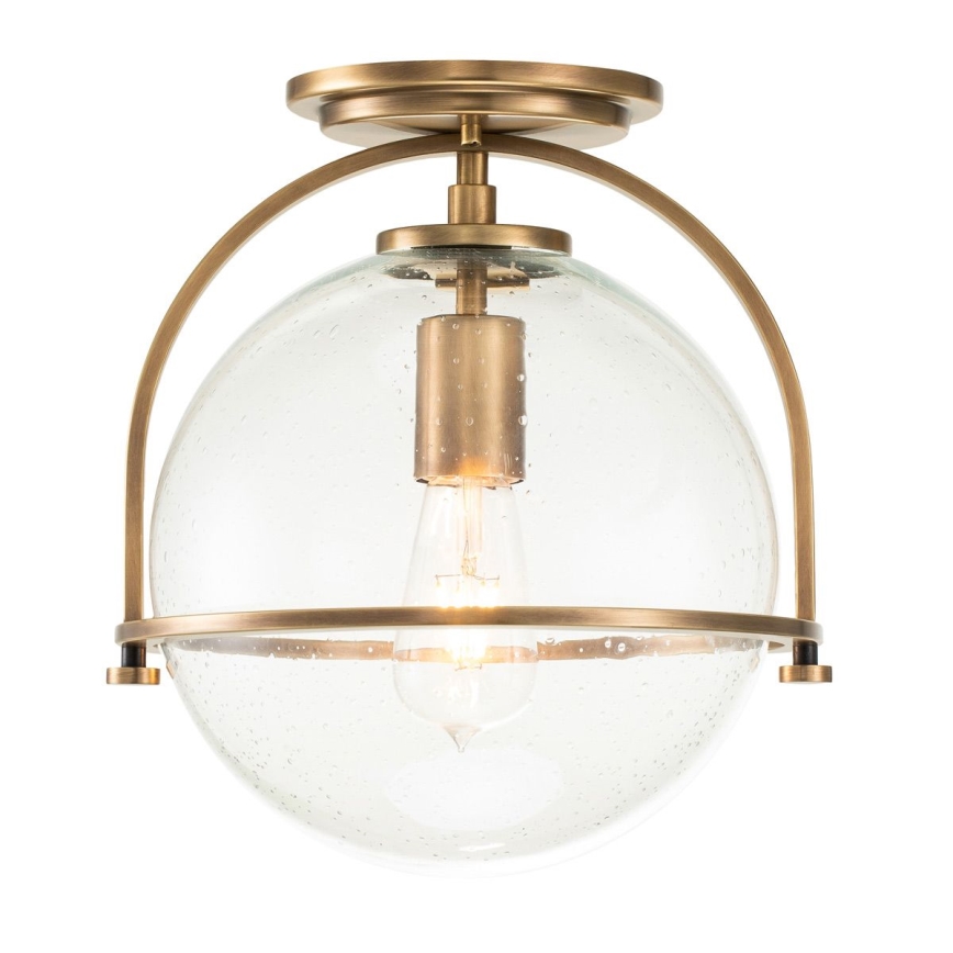 Quintiesse - Stropné svietidlo SOMERSET 1xE27/60W/230V pr. 28,2 cm zlaté