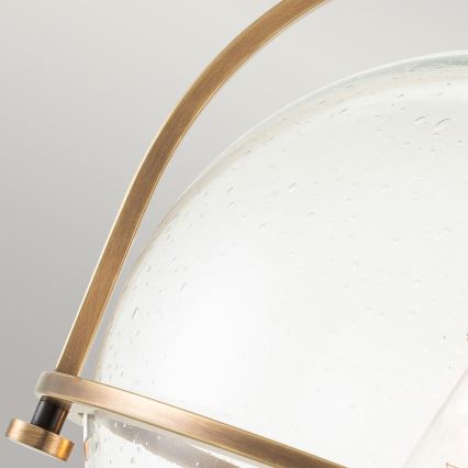 Quintiesse - Stropné svietidlo SOMERSET 1xE27/60W/230V pr. 28,2 cm zlaté