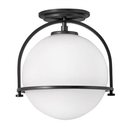 Quintiesse - Stropné svietidlo SOMERSET 1xE27/60W/230V priemer 28,2 cm čierne