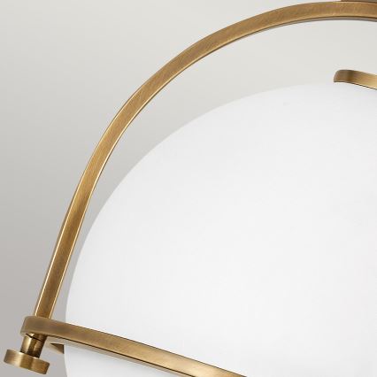 Quintiesse - Stropné svietidlo SOMERSET 1xE27/60W/230V pr. 28,2 cm zlaté