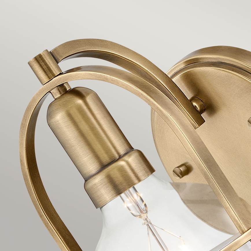 Quintiesse - Nástenná lampa SOMERSET 1xE27/60W/230V zlatá