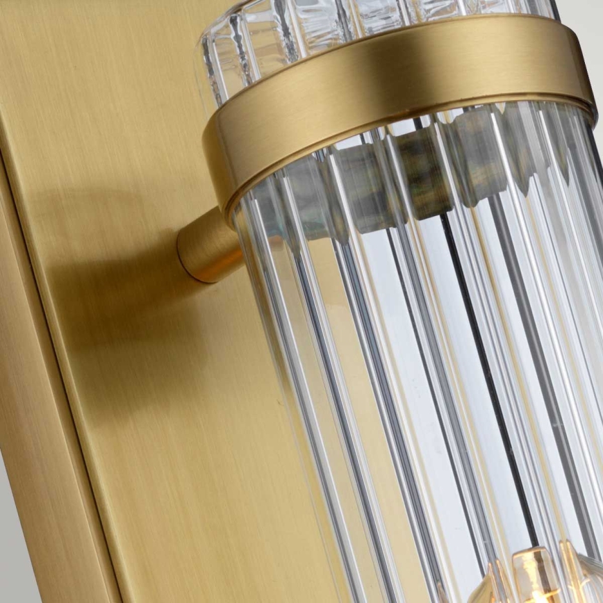 Quintiesse - LED kúpeľňové nástenné svietidlo WELLINGTON 1xE27/7W/230V IP44 zlatá