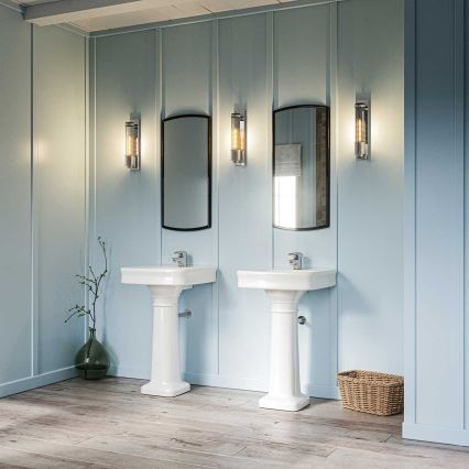 Quintiesse - LED kúpeľňové nástenné svietidlo WELLINGTON 1xE27/7W/230V IP44 lesklý chróm