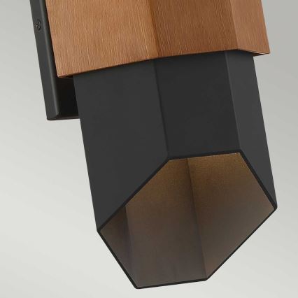 Quoizel - LED Vonkajšie nástenné svietidlo CHASM 2xLED/5,5W/230V IP44
