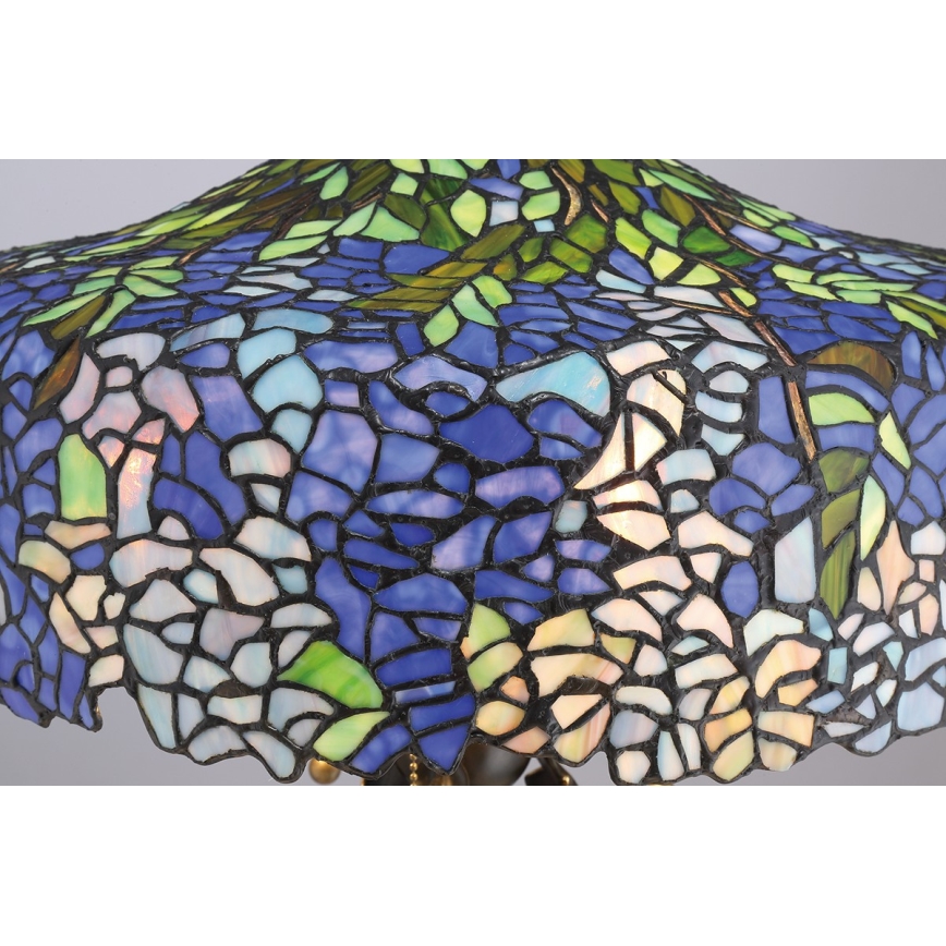 Quoizel - Stolná lampa COBALT 3xE27/60W/230V