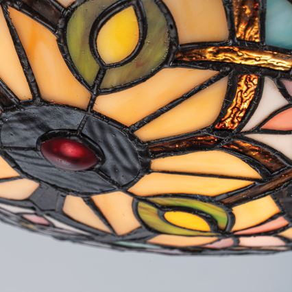 Quoizel - Stropné svietidlo Tiffany LARISSA 2xE27/40W/230V pr. 41,2 cm