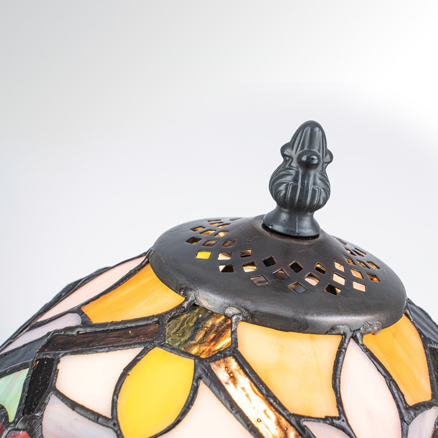 Quoizel - Stolná lampa Tiffany LARISSA 1xE14/40W/230V priemer 20 cm