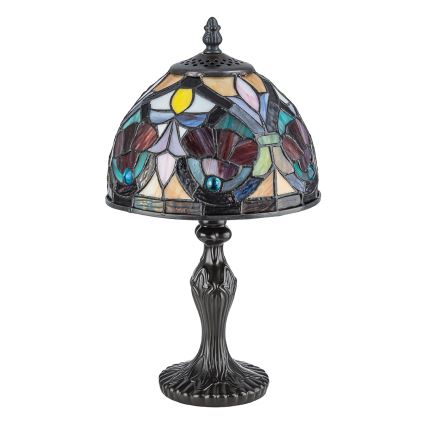 Quoizel - Stolná lampa Tiffany LARISSA 1xE14/40W/230V priemer 20 cm