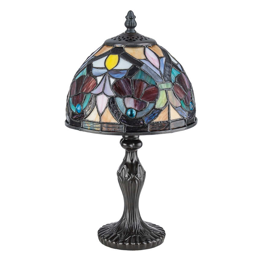 Quoizel - Stolná lampa Tiffany LARISSA 1xE14/40W/230V priemer 20 cm
