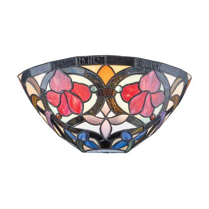 Quoizel - Nástenné svietidlo Tiffany LARISSA 2xE14/40W/230V
