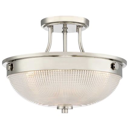 Quoizel - Prisadený luster MANTLE 2xE27/60W/230V lesklý chróm
