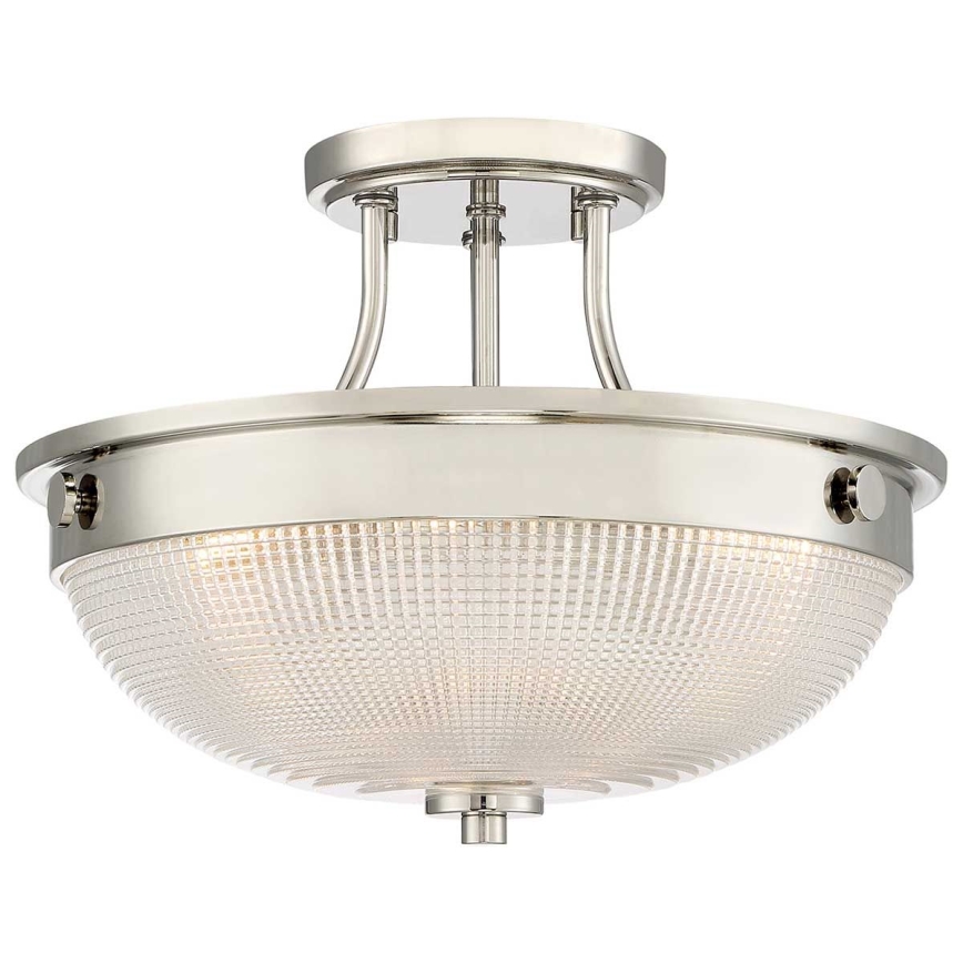 Quoizel - Prisadený luster MANTLE 2xE27/60W/230V lesklý chróm