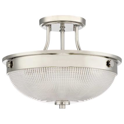 Quoizel - Prisadený luster MANTLE 2xE27/60W/230V lesklý chróm