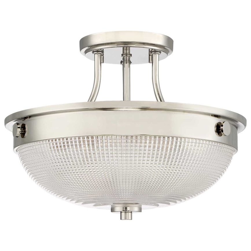Quoizel - Prisadený luster MANTLE 2xE27/60W/230V lesklý chróm
