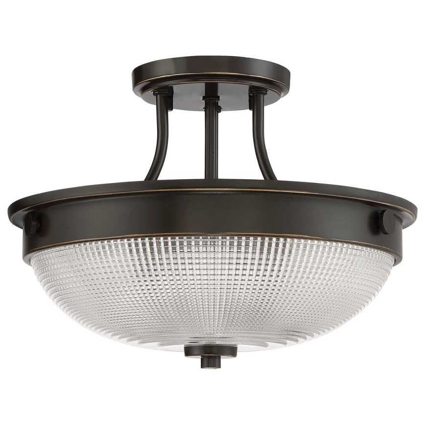 Quoizel - Prisadený luster MANTLE 2xE27/60W/230V bronzová