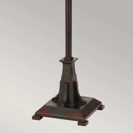 Quoizel - Podlahová lampa Tiffany MAYBECK 2xE27/60W/230V