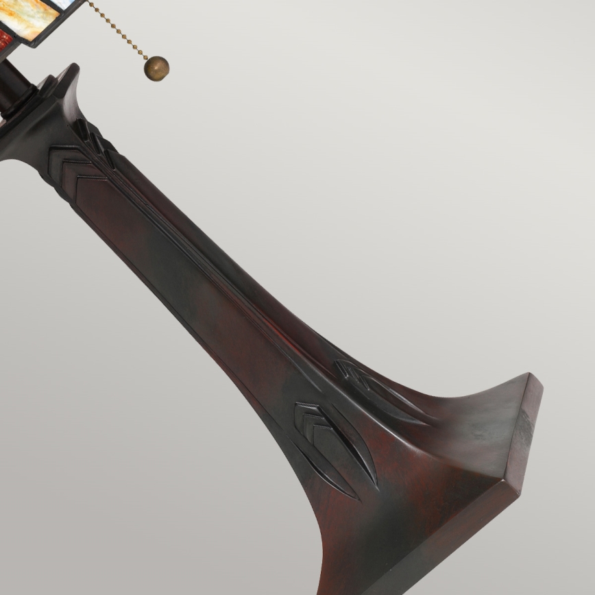 Quoizel - Stolová lampa Tiffany MAYBECK 2xE27/60W/230V