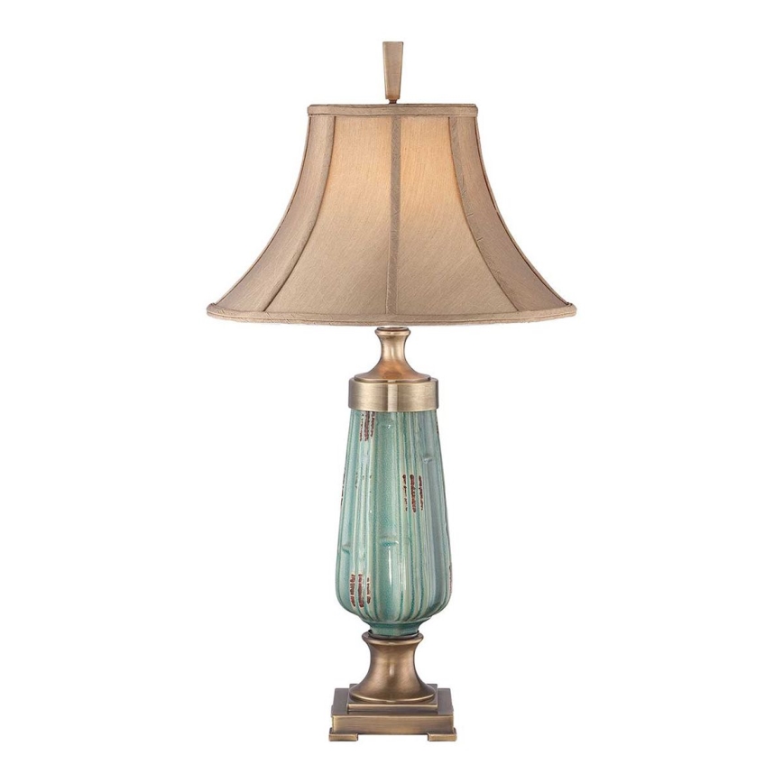 Quoizel - Stolná lampa MONTEVERDE 1xE27/60W/230V