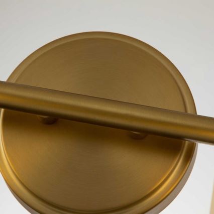 Quoizel - LED kúpeľňové nástenné svietidlo SWELL 2xG9/3W/230V IP44 zlaté