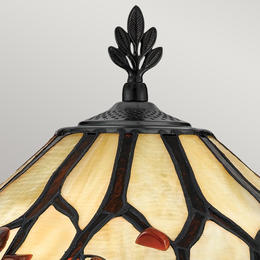 Quoizel - Stolná lampa WHISPERING 2xE27/60W/230V