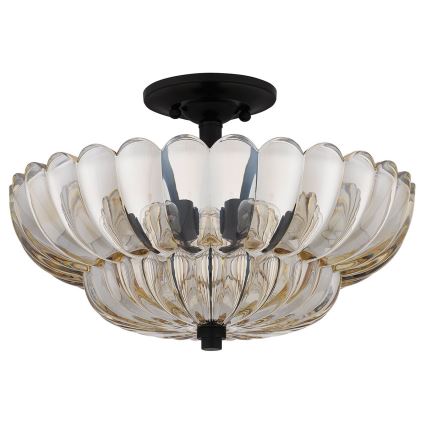 Quoizel - Stropné svietidlo WHITECAP 4xE14/40W/230V pr. 39,5 cm