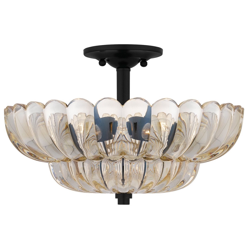Quoizel - Stropné svietidlo WHITECAP 4xE14/40W/230V pr. 39,5 cm