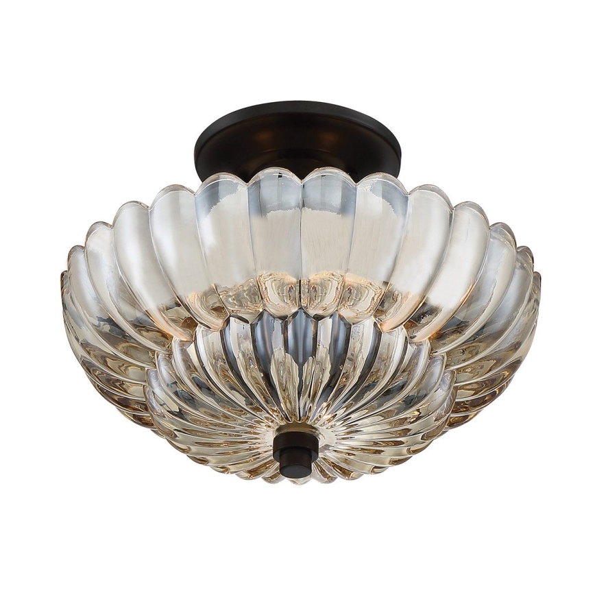 Quoizel - Stropné svietidlo WHITECAP 3xE14/40W/230V pr. 29,7 cm