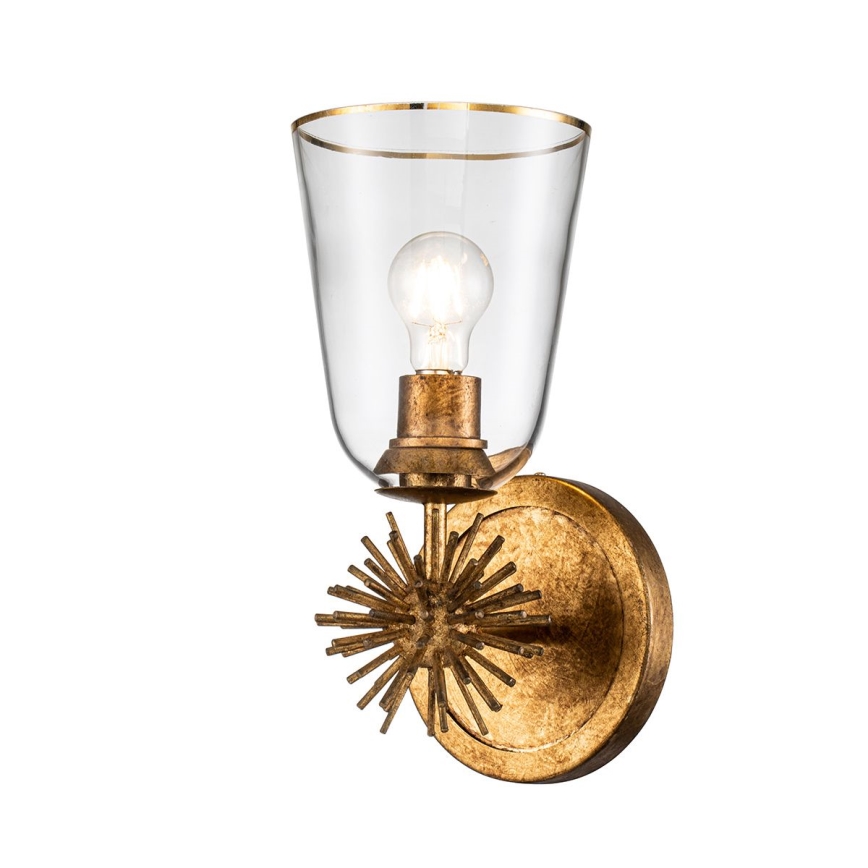 Quoizel - Nástenné svietidlo STARING 1xE27/40W/230V medené