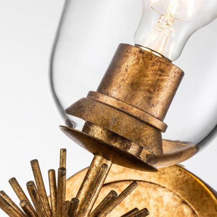 Quoizel - Nástenné svietidlo STARING 1xE27/40W/230V medené