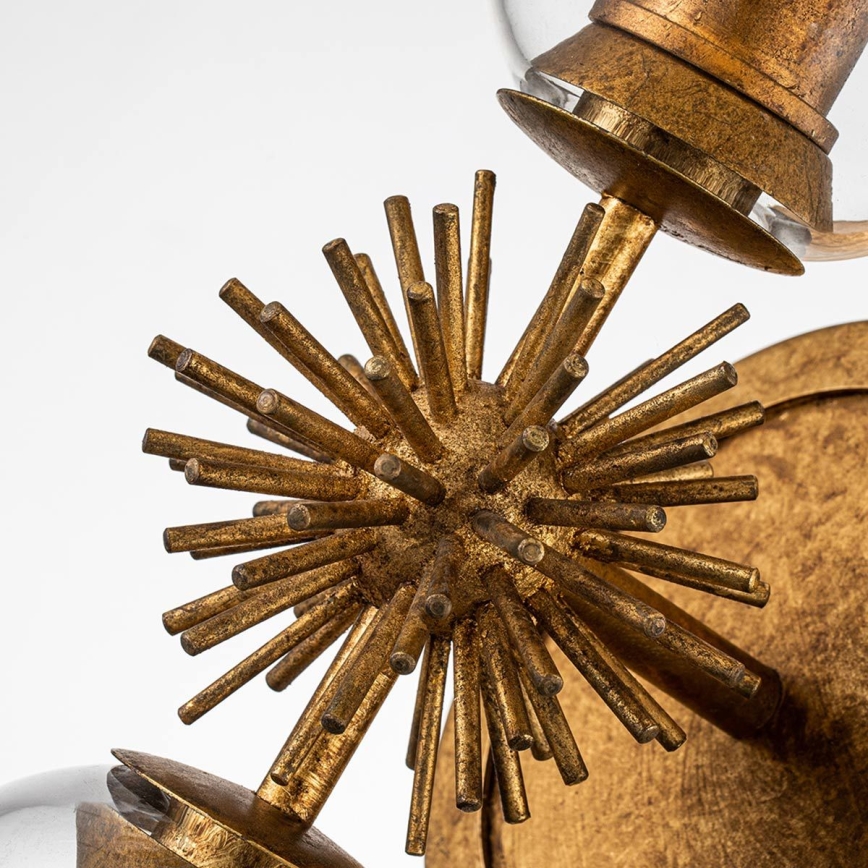 Quoizel - Nástenné svietidlo STARING 2xE27/40W/230V medená