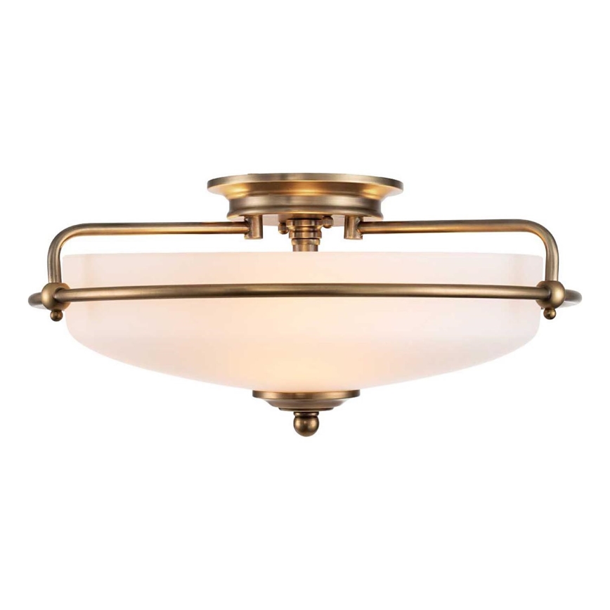 Quoizel - Stropné svietidlo GRIFFIN 3xE27/60W/230V bronzové